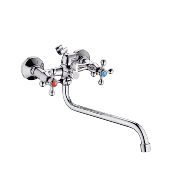 Ростовская мануфактура. Смеситель для ванны с длинным изливом, кран ...