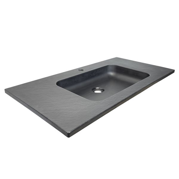 Раковина черная Comforty RG9046 пластиковая