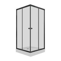Душевое ограждение Тритон Вента-Блэк 90х90, квадратный низкий поддон Душевое ограждение Тритон Вента-Блэк 90х90, квадратный низкий поддон