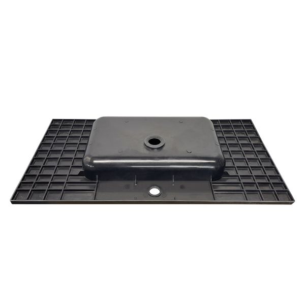 Раковина черная Comforty RG9046 пластиковая