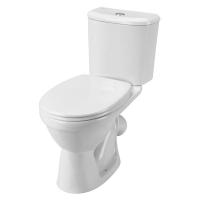 Santek. Унитаз-компакт "Бореаль", 1WH302146 антивсплеск, косой выпуск, двухрежимная арматура, сиденье дюропласт softclose Santek. Унитаз-компакт "Бореаль", 1WH302146 антивсплеск, косой выпуск, двухрежимная арматура, сиденье дюропласт softclose