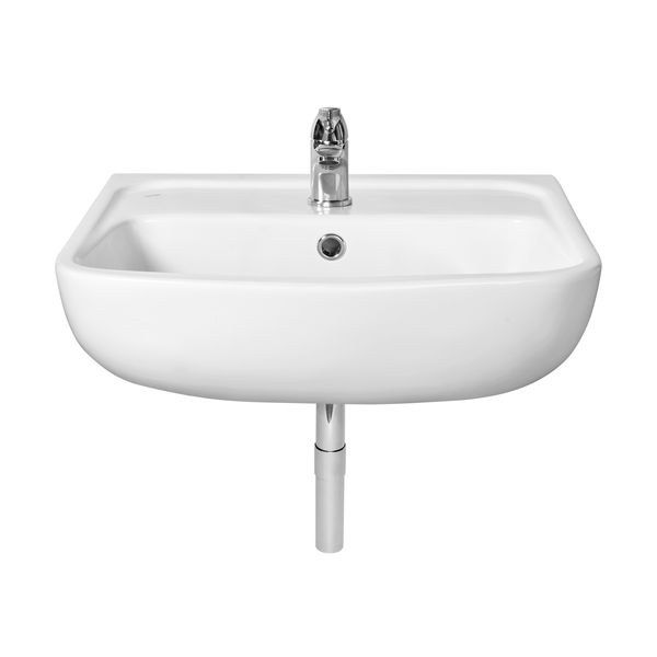 Умывальник Santek Лонги-55 1WH501755 с отверстием под смеситель, с креплением