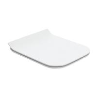 Сиденье для унитаза Cersanit Crea Square slim, дюропласт с микролифтом, easy-off, белое