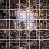 Elada Mosaic. Мозаика HK-18 (327*327*4мм) шоколадное золото Elada Mosaic. Мозаика HK-18 (327*327*4мм) шоколадное золото