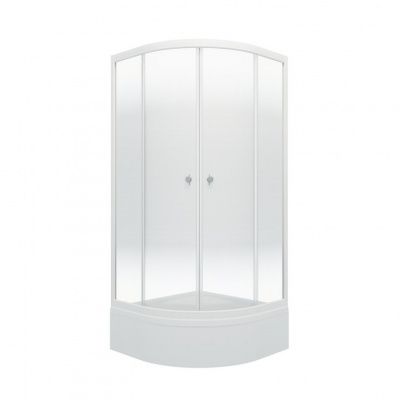Душевое ограждение Тритон Лайт 90*90 В, средний поддон, сифон D50 Душевое ограждение Тритон Лайт 90*90 В, средний поддон, сифон D50
