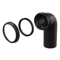 AlcaPlast. Колено стока, комплект 90/90 M908