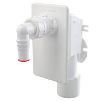 Сифон для стиральной машины AlcaPlast APS4 под штукатурку белый Сифон для стиральной машины AlcaPlast APS4 под штукатурку белый