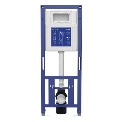 Узкая инсталляция для подвесного унитаза Cersanit AQUA SMART M 40 механическая окрашенная