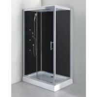 Душевая кабина Comfroty СF5777B 1200*800*2100 серое стекло, задняя черная стеклянная панель Душевая кабина Comfroty СF5777B 1200*800*2100 серое стекло, задняя черная стеклянная панель