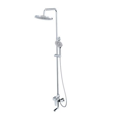 Душевая система с тропическим душем и поворотным изливом AWP Tulos S2662C хром