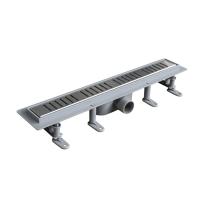 Желоб водоотводящий пластиковый 500 мм с решеткой Comforty CF6AD50