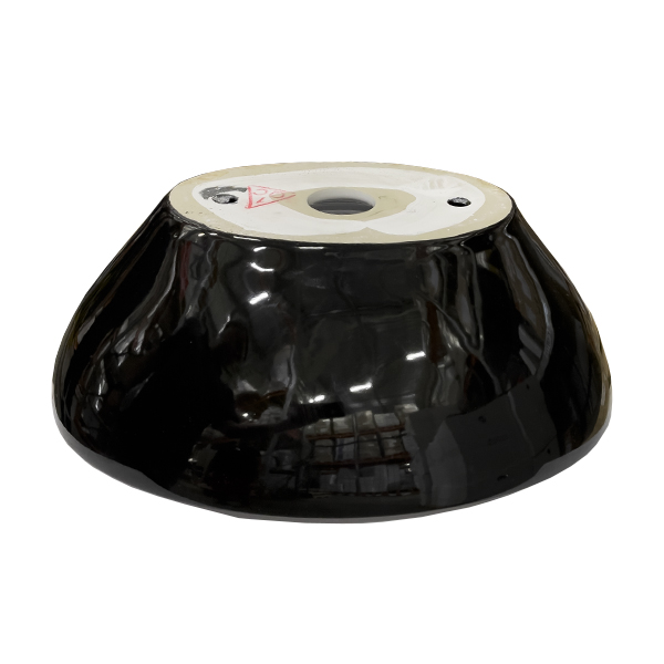 Раковина COMFORTY 7138BW черно-белая УЦЕНКА