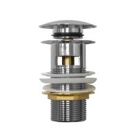 Донный клапан для раковин с переливом Comforty CF3GD0037 хром