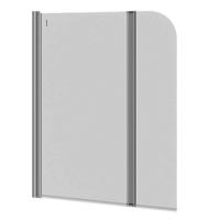 Cersanit. Стеклянная шторка на борт ванны EASY, 140x115 прозрачная, P-PN-EASY*115