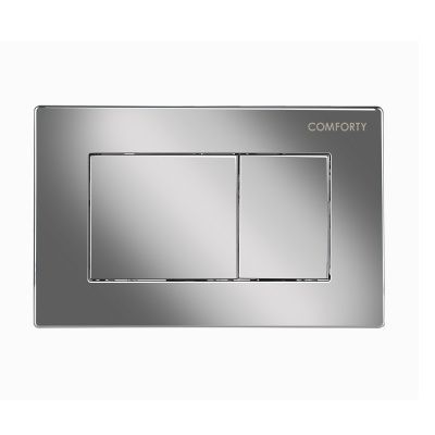 Двухрежимная панель смыва/Клавиша управления для инсталляции Comforty CF5097JC (хром)