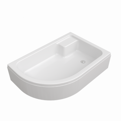 Асимметричный душевой поддон Тритон ПД19 120*80 1/4 круга, средний с сиденьем, правый в комплекте Асимметричный душевой поддон Тритон ПД19 120*80 1/4 круга, средний с сиденьем, правый в комплекте