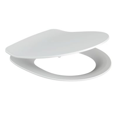 Сиденье для унитаза Cersanit Melar slim, дюропласт с микролифтом, easy-off, тонкое