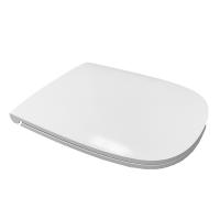Сиденье для унитазов Sanita Luxe Infinity, Quadro тонкое soft-close, белое