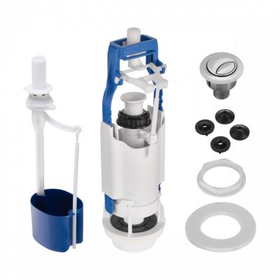 Арматура двухрежимная для унитаза Сантек Паллада 1WH302382