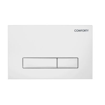 Двухрежимная панель смыва/Клавиша управления для инсталляции Comforty CF5097HCW (белая)