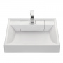 Раковина для установки над стиральной машиной Акватон Рейн 60 1A72103KRW010 белая
