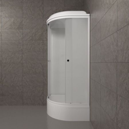 Душевая кабина Тритон Вельвет 90*90 В матовое стекло, средний поддон, сифон D50