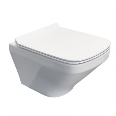 Готовый комплект Comforty 00-00022397CF: инсталляция CF3GT1900-10WH  с белой матовой клавишей + унитаз подвесной 108 безободковый