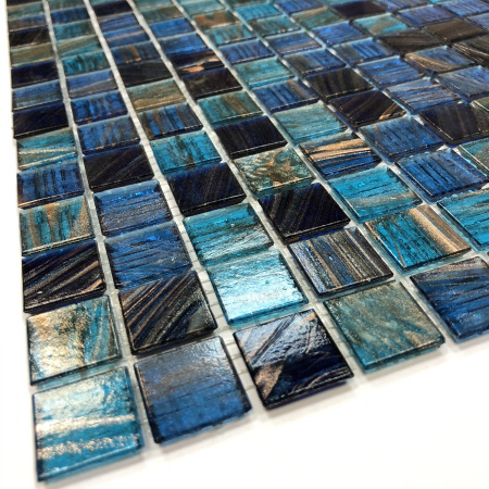 Elada Mosaic. Мозаика HK-21 (327*327*4мм) синий микс