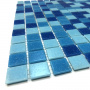 Elada Mosaic. Мозаика MC107 (327*327*4мм) голубая