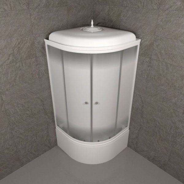 Душевая кабина Тритон Лайт 90*90 Б, глубокий поддон, сифон D50