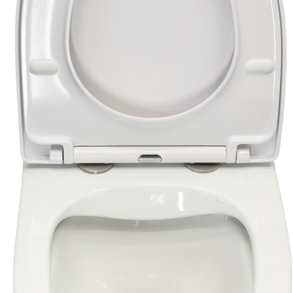 Сиденье для подвесного унитаза Comforty 107 дюропласт, микролифт, тонкое, быстросъёмное