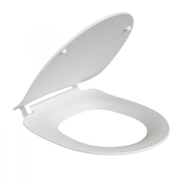 Сиденье для унитаза Cersanit Melar slim, дюропласт с микролифтом, easy-off, тонкое