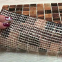 Elada Mosaic. Мозаика HK-19 (327*327*4мм) фиолетовый микс Elada Mosaic. Мозаика HK-19 (327*327*4мм) фиолетовый микс