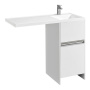 Акватон. Тумба-умывальник "Лондри 40" 1A236001LH010 с правой раковиной Лондри 105 белая