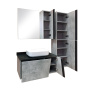 Comforty. Шкаф-колонна "Эдинбург-40" бетон светлый Comforty. Шкаф-колонна "Эдинбург-40" бетон светлый