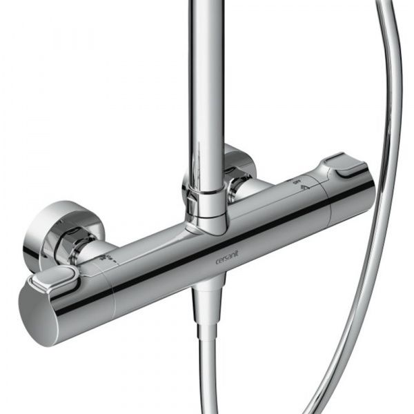 Душевая система с термостатом Cersanit Odra 64528 душ 3 режима, шланг 150 мм