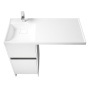 Акватон. Тумба-умывальник "Лондри 40" 1A236001LH010 с левой раковиной Лондри 105 Акватон. Тумба-умывальник "Лондри 40" 1A236001LH010 с левой раковиной Лондри 105