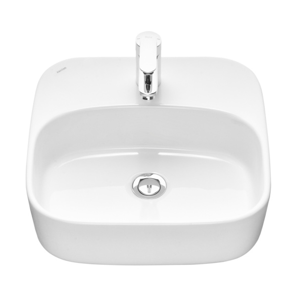 Тумба-умывальник Акватон Мишель 80 Дуб Рустик/Фьорд со столешницей и панелью с раковиной Одри Soft