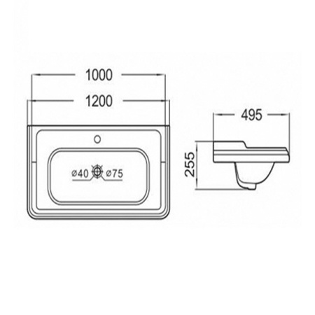 Comforty. Раковина 3312 УЦЕНКА №18