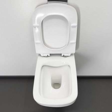 Готовый комплект Comforty 00-00022397CF: инсталляция CF3GT1900-10WH  с белой матовой клавишей + унитаз подвесной 108 безободковый