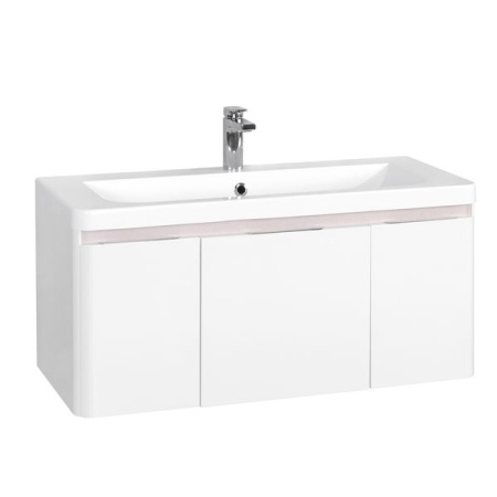 Акватон. Тумба-умывальник Шерилл 105 1A206301SH010 белый с раковиной Шерилл 105 1A71323KSH010