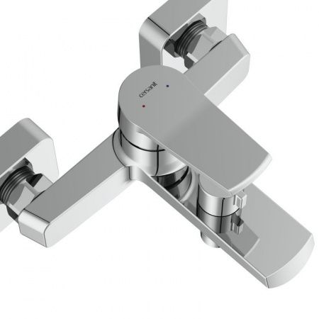 Смеситель для ванны Cersanit Сити 68326 с душевым гарнитуром, хром