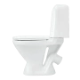 Унитаз-компакт Sanita Самарский двухрежимный смыв, сиденье термопласт с микролифтом Унитаз-компакт Sanita Самарский двухрежимный смыв, сиденье термопласт с микролифтом