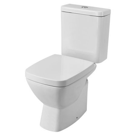 Santek. Унитаз-компакт "Нео", 1WH302194 прямой выпуск, двухрежимная арматура Oliveira, сиденье дюропласт softclose