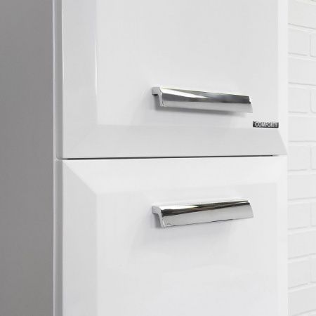 Мебельная ручка-скоба 128 мм Comforty 859-128 хром глянцевый