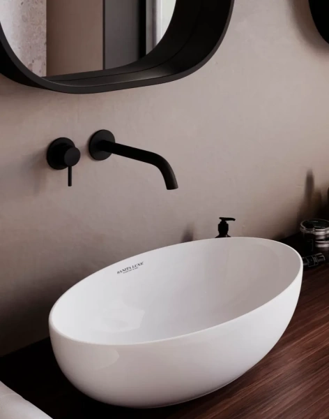 Sanita Luxe. Умывальник "Ringo Slim" для столешницы