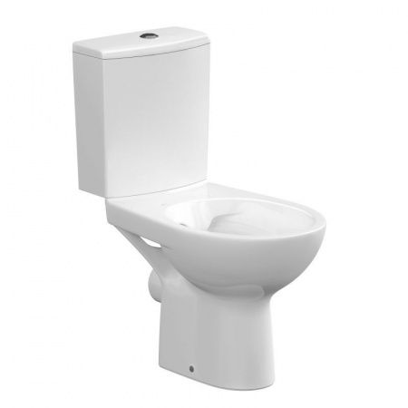 Унитаз-компакт безободковый Cersanit Nature New Clean On 011, 65410, горизонтальный выпуск, тонкое сиденье дюропласт с микролифтом