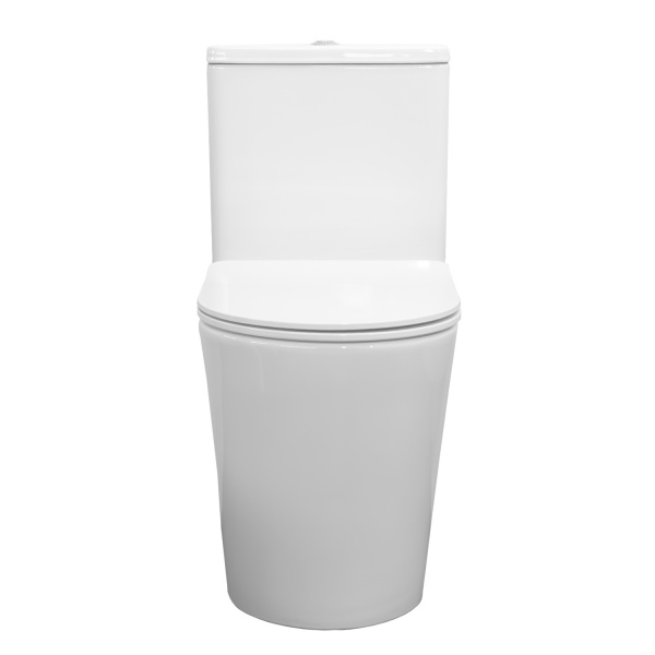 Унитаз-компакт Comfroty CF41273S тонкое сиденье дюропласт с микролифтом, универсальный выпуск