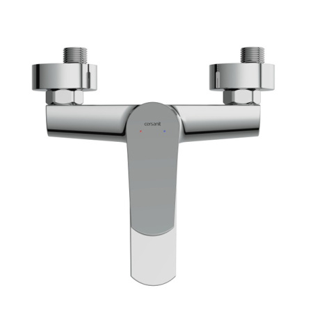 Смеситель для ванны Cersanit Flavis 63035 с коротким изливом, хром