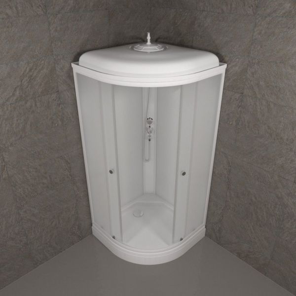 Душевая кабина Тритон Вельвет 80*80 A матовое стекло, низкий поддон, сифон D90